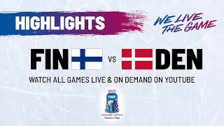 Highlights | Finland vs. Denmark | 2023 #IIHFWorlds