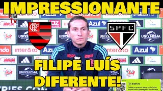 FILIPE LUÍS MANDOU A REAL NA COLETIVA! \