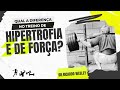 DIFERENÇAS no treino de FORÇA e de HIPERTROFIA #treino #força #hipertrofia #hipertrofiamuscular