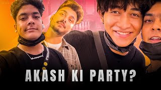 Akash ki party?? ft. @theakashthapa4354 & @hardiksharma