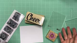 An Easy Way to Position Wooden Stamps