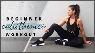 Beginner Calisthenics Workout At Home - No Equipment Required