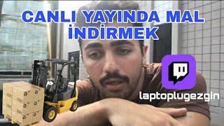 LAPTOPLUGEZGİN CANLI YAYINDA FORKLİFT SÜRÜYOR/laptoplugezgin TWİTCH kesitleri #29