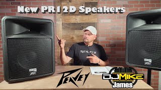 My New Peavey PR12Ds Powered Speakers