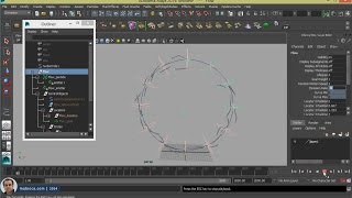 Create Curve Flow in Maya Particle Effects