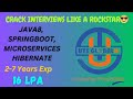 2-7 Years Interview | Java | Spring Boot | Microservices | Java 8 | Hibernate