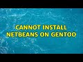 Cannot install netbeans on Gentoo