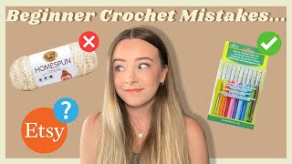 Avoid These 5 Mistakes As A Beginner Crocheter | Hooks and Heelers