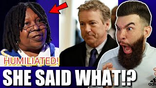 Rand Paul HUMILIATES Whoopi Goldberg To Her Face After She Asked A STUPID Question