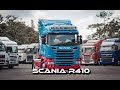 TERBAIK SUPER SCANIA R410 COME WITH MICROWAVE , ICE BOX , KELSA HIBAR SPORTLING