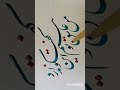 خوشنویسی خطاطی خط نستعلیق قطعه_نویسی ترکیب هنر ایران اصفهان calligraphy nastalig