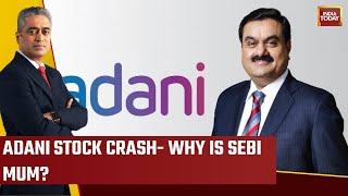News Today With Rajdeep Sardesai: Adani Enterprises Shares Crash 12% | Adani Stock Crash Deepens