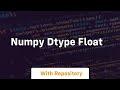 numpy dtype float