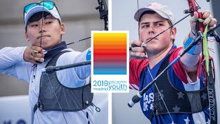 Kim Hyeonjong v Jack Williams – recurve junior men gold | World Archery Youth Championships 2019