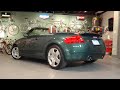 2001 Audi TT Quattro Convertible Baseball Glove Stitched Seat & Ride My Car Story with Lou Costabile