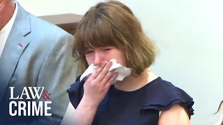 Carly Gregg Sobs After Receiving Guilty Verdict For Murdering Mother