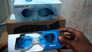 Unboxing of Speedo AU Futura Biofuse Goggle Clear-Blue