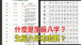 什麼是生辰八字？生辰八字怎麼算？，[星座運勢大全]