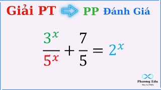 Tuyệt chiêu giải Phương trình mũ bằng phương pháp đánh giá cực hay | Bạn nên biết