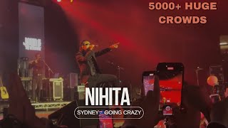 Nihita 🔥| John & The locals | Sydney 🇦🇺concert gone crazy