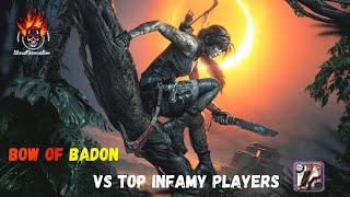 BOW OF BADON vs STREAMERS | TOP INFAMY PLAYERS