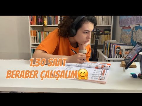 Beraber 1 30 Saat Ders çalışalım Study With Me Odaklanma Ortam Sesi