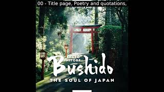 Bushido: The Soul of Japan (Version 2) by Inazō Nitobe read by Gloria Loughry | Full Audio Book