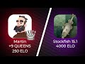 Can Martin beat Stockfish 15.1 with 9 QUEENS?