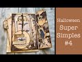 Halloween Super Simple #4: QUICK FLIP THROUGH for a Halloween Junk Journaling Kit and Folio