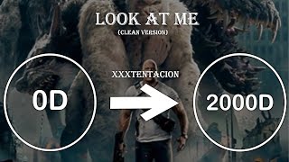 XXXTENTACION – LOOK AT ME + 2000 D |Use Headphone🎧|AMA|(Clean Version) (Bass Boosted)