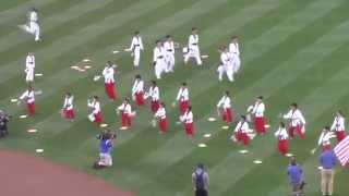 멋진 태권도 시범 다저스구장 한국의 날 Taekwondo Dodgers Stadium