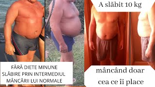 Transformare Slăbire -10kg Înainte și După - Studiu de caz Slabestefaradieta