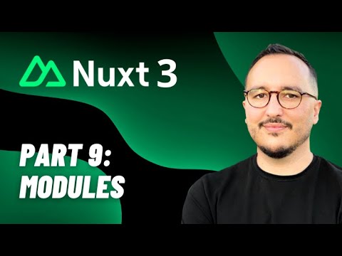 Modules With Nuxt 3 Course Part 9 Youtube