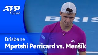 ATP Brisbane: Giovanni Mpetshi Perricard (FRA) vs. Jakub Menšík (CZE)