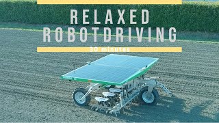 30 minutes of relaxed robotdriving - Farmdroid FD 20 [4K]