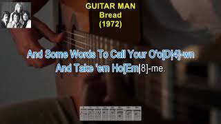 The Guitar Man  - Bread (Karaoke Sing-A-Long) (Lyrics) & (Guitar Chords)