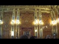 Inside The Amber Room at Catherine Palace in Saint Petersburg, Russia