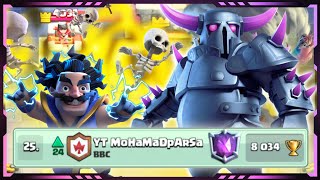 ROAD TO #1 WITH  BEST PEKKA DECK IN TOP LADDER🏆 - Clash Royale