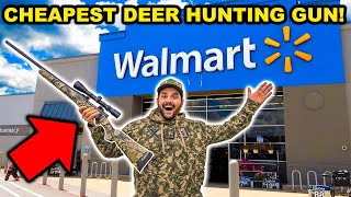 I BOUGHT Walmart’s CHEAPEST Gun and Went DEER Hunting at the NEW LEASE!!! (Catch Clean Cook)