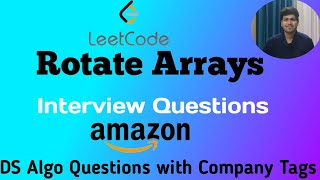 Amazon and MAQ Software coding interview question| Rotate array with O(1) extra space | Rotate Array