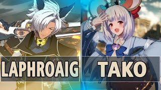 GBVSR:🔥Laphroaig (Eustace) Vs Tako (Vikala)🔥| High Level Gameplay.