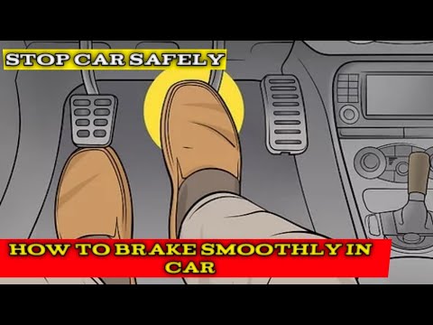 How To Brake Smoothly In Car| How To Stop Car Perfectly In Non ABS Cars ...