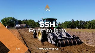 FAE's SSH forestry tiller - Forest to farm