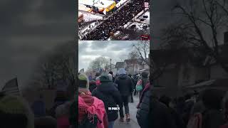 Massive crowd at ICE protest in Minneapolis
