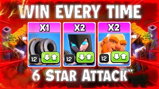 Builder Hall 6 Attack Strategy 2024 | Builder Base 6 Attack Strategy (Clash of Clans)