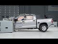 2016 Toyota Tundra crew cab driver-side small overlap IIHS crash test