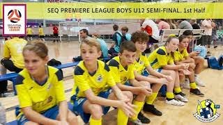 2020 AUS SEQ Futsal Premiere League Championship - Boys U12 Semi-Final.