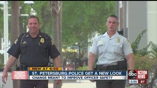 New look for St. Pete police officers