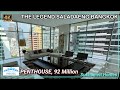 Amazing Duplex Penthouse Apartment For Sale Bangkok Legend Saladaeng 92,000,000 THB