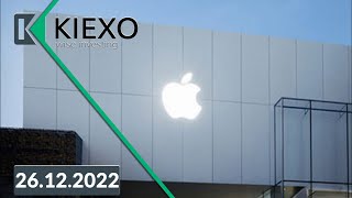 Kiexo Акции Apple стремляться к падению 26.12.2022